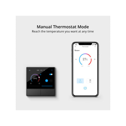 SONOFF - Interruptor de pared NSPanel Smart Scene (UE) - Blanco