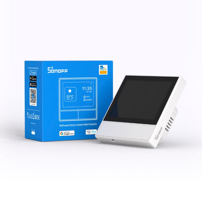 SONOFF - Interruptor de pared NSPanel Smart Scene (UE) - Blanco