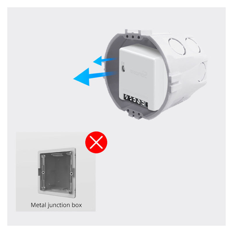 SONOFF - Micromódulo interruptor conectado WIFI (DIY)