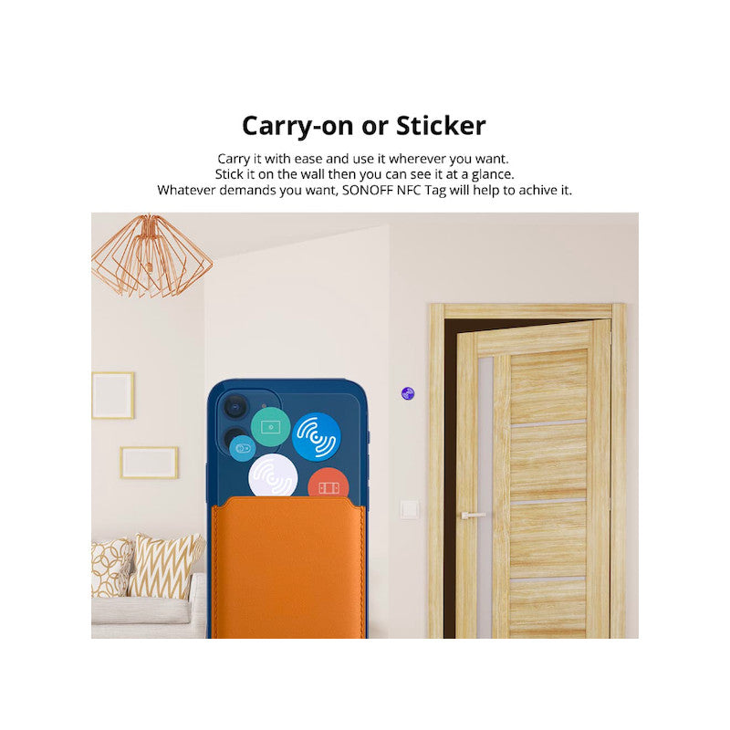 SONOFF - NFC TAG (disparador d'escenaris) compatible amb Android i iOS
