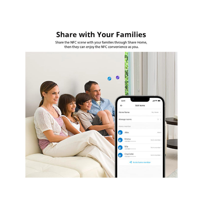 SONOFF - NFC TAG (disparador d'escenaris) compatible amb Android i iOS