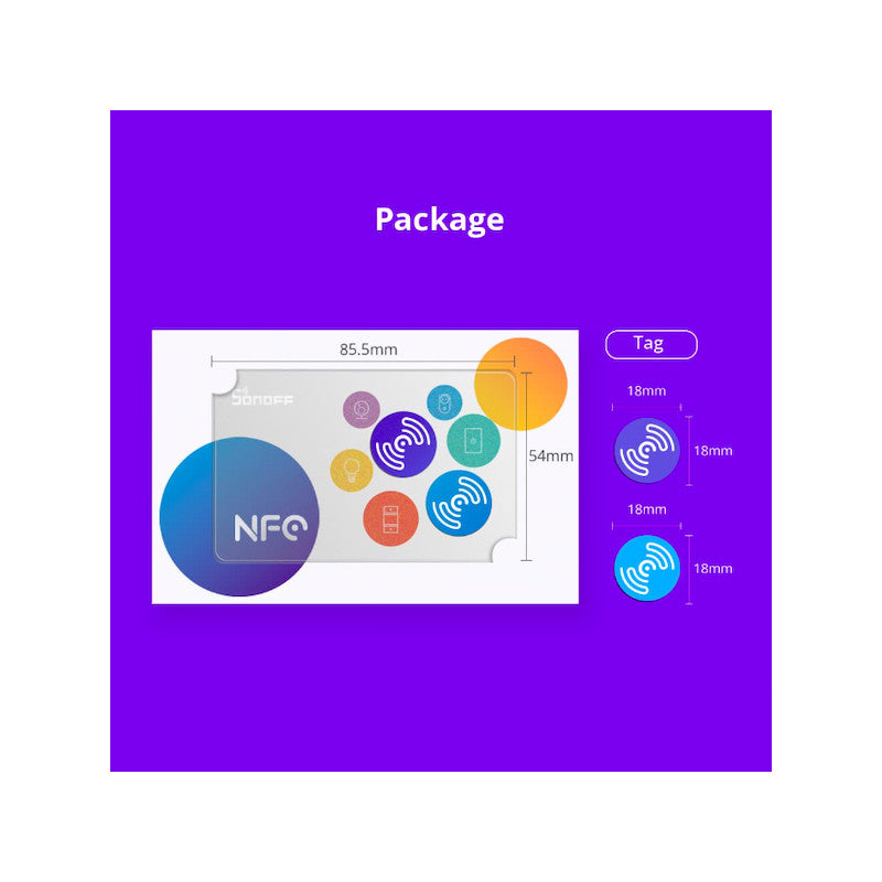 SONOFF - NFC TAG (disparador d'escenaris) compatible amb Android i iOS