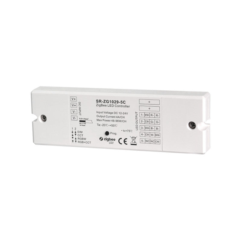 SUNRICHER - Controlador LED Zigbee 3.0 RGBW 4 en 1